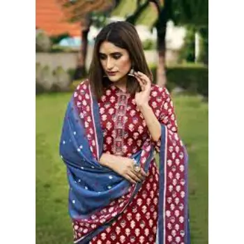 Unstiched Maroon Winter Pashmina Woolen Suits